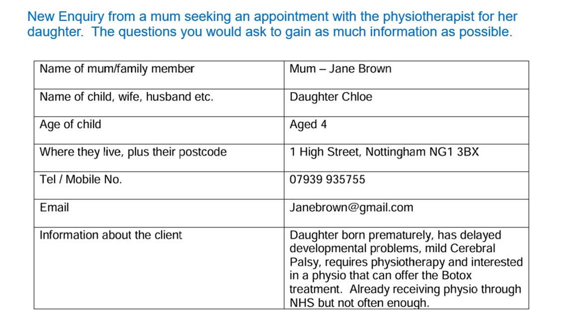 QUESTIONS TO ASK AT THE BEGINNING - Virtual Administration